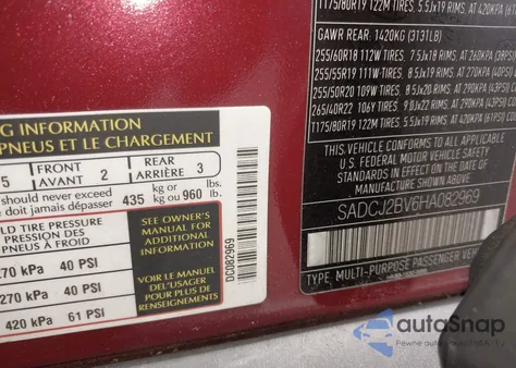 2017 Jaguar F-Pace 35T Premium from USA, damaged, VIN SADCJ2BV6HA082969